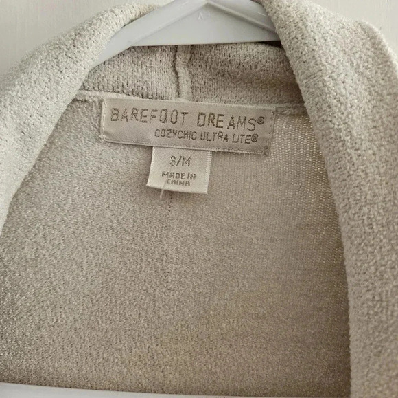 Barefoot Dreams CozyChic Ultra Lite Hi/lo Cardi Sz S/M - Picture 5 of 8